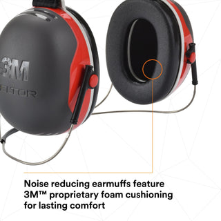 3M PELTOR X3 Earmuffs X3B, Behind-the-Head