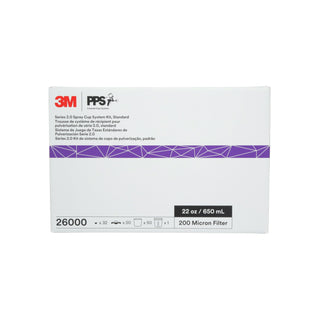 3M PPS Series 2.0 Spray Cup System Kit 26000, Standard (22 fl oz, 650mL)