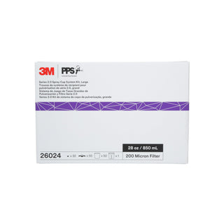 3M PPS Series 2.0 Spray Cup System Kit, 26024, Large (28 fl oz, 850mL)