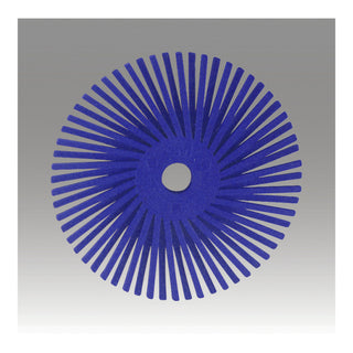 Scotch-Brite Radial Bristle Disc, 1 in x 1/8 in 400