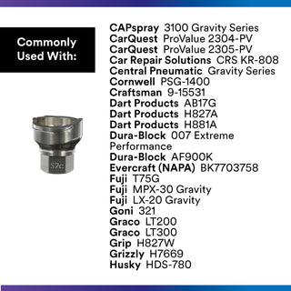 3M PPS Series 2.0 Adapter, 26003, Type S2c, 16 mm Female, 1.5 mmThread