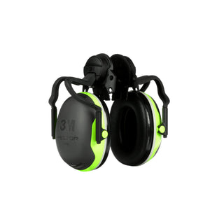 3M PELTOR X4 Earmuffs X4P51E, Hard Hat Attached