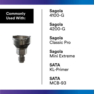 3M PPS Series 2.0 Adapter, 26006, Type S5, 12 mm Male, 1.5 mm Thread