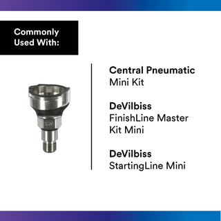 3M PPS Series 2.0 Adapter, 26118, Type S26, 11 mm Male, 1.0 mm Thread