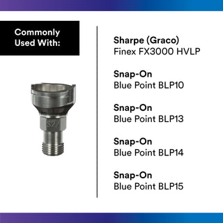 3M PPS Series 2.0 Adapter, 26119, Type S27, 16 mm Male, 1.5 mm Thread