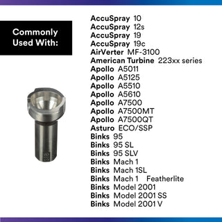 3M PPS Series 2.0 Adapter, 26054, Type S18, 3/8 Female, 18 Thread NPS