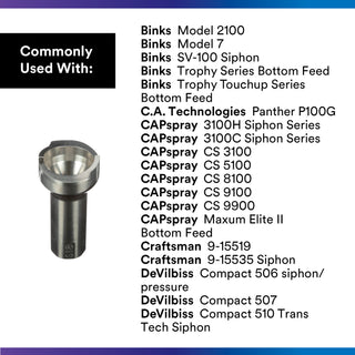 3M PPS Series 2.0 Adapter, 26054, Type S18, 3/8 Female, 18 Thread NPS