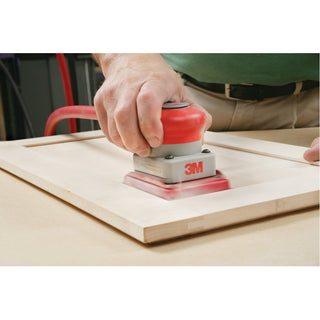 3M Self-Generated Vacuum Orbital Sander 20431, 3 in x 4 in, 1/8 in&nbsp;Orbit