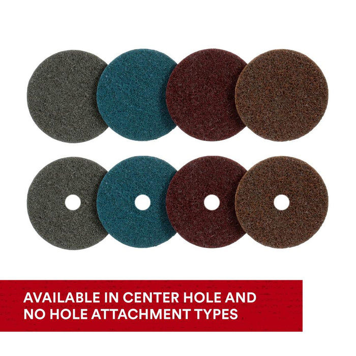 Scotch-Brite Surface Conditioning Disc, SC-DH, A/O Coarse, 8 in x NH