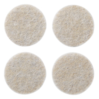 Scotch Round Felt Pads, SP802-NA, 1 in, Beige