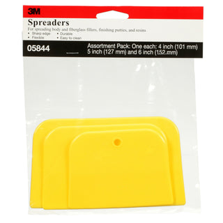 3M Spreader Assortment, 05844, 3 spreaders per pack