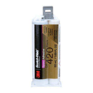 3M Scotch-Weld Epoxy Adhesive DP420, Black, 50 mL Duo-Pak