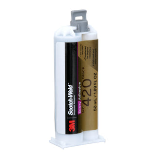 3M Scotch-Weld Epoxy Adhesive DP420, Black, 50 mL Duo-Pak