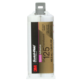 3M Scotch-Weld Epoxy Adhesive DP125, Translucent, 48.5mL Duo-Pak