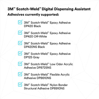 3M Scotch-Weld Epoxy Adhesive DP125, Gray, 48.5 mL Duo-Pak