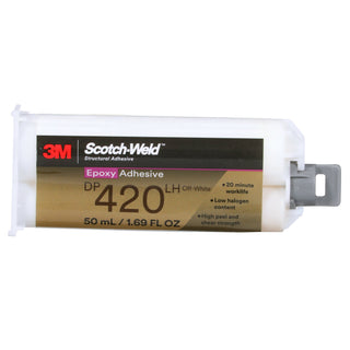 3M Scotch-Weld Epoxy Adhesive DP420, Off-White, 50 mL Duo-Pak