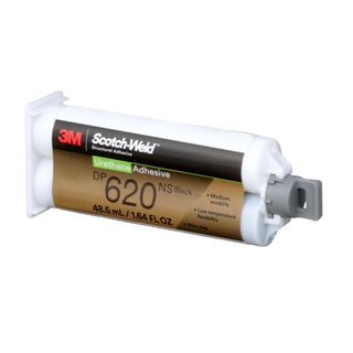 3M Scotch-Weld Urethane Adhesive DP620NS, Black, 48.5 mL Duo-Pak