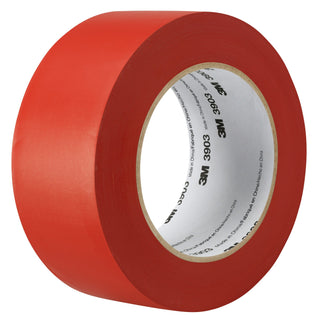 3M Vinyl Duct Tape 3903, Red, 2 in x 50 yd, 6.5 mil, 24 Rolls/Case,