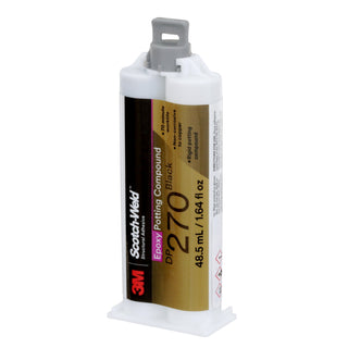 3M Scotch-Weld Epoxy Potting Compound DP270, Black, 48.5mL Duo-Pak