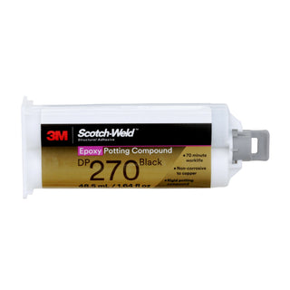 3M Scotch-Weld Epoxy Potting Compound DP270, Black, 48.5mL Duo-Pak