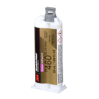 3M Scotch-Weld Epoxy Adhesive DP460NS, Off-White, 50 mL Duo-Pak