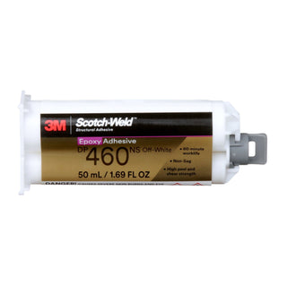 3M Scotch-Weld Epoxy Adhesive DP460NS, Off-White, 50 mL Duo-Pak