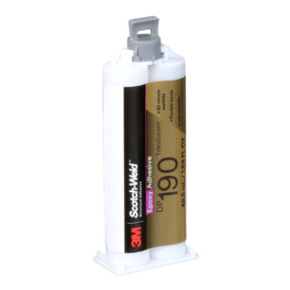 3M Scotch-Weld Epoxy Adhesive DP190, Translucent, 48.5mL Duo-Pak