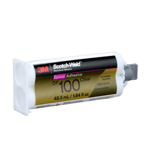 3M Scotch-Weld Epoxy Adhesive DP100, Clear, 48.5 mL Duo-Pak