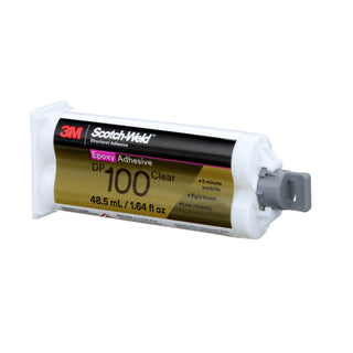 3M Scotch-Weld Epoxy Adhesive DP100, Clear, 48.5 mL Duo-Pak