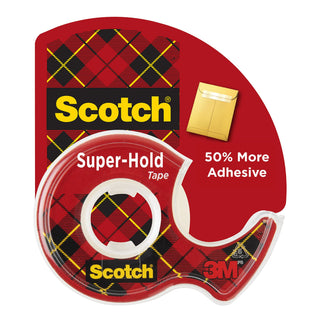 Scotch® Super-Hold Tape, 198-ESF, 3/4 in x 650 in (19 mm x 16.5 m)