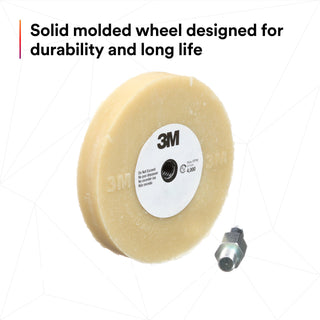 3M Stripe Off Wheel, 07499, 4 in x 5/8 in