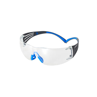 3M SecureFit Safety Glasses SF401SGAF-BLU, Blue/Gray