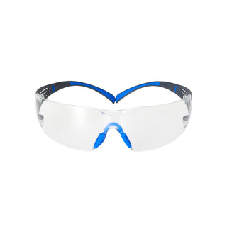 3M SecureFit Safety Glasses SF401SGAF-BLU, Blue/Gray