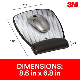 3M Precise Mouse Pad with Gel Wrist Rest,