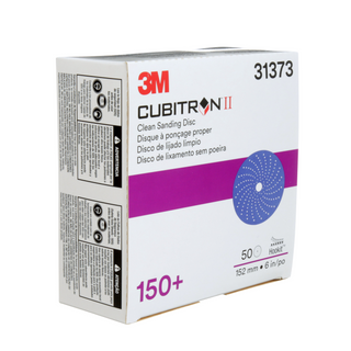 3M Cubitron II Hookit Clean Sanding Abrasive Disc 737U, 31373, 6 in,
150+