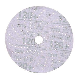 3M Cubitron II Hookit Clean Sanding Abrasive Disc, 31372, 6 in, 120+
grade