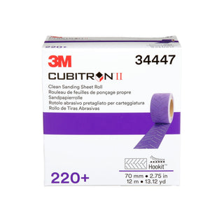 3M Cubitron II Hookit Clean Sanding Sheet Roll, 34447, 220+ grade, 70
mm x 12 m