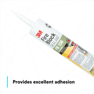 3M Fire Block Sealant FB 136, Gray, 10.1 fl oz Cartridge