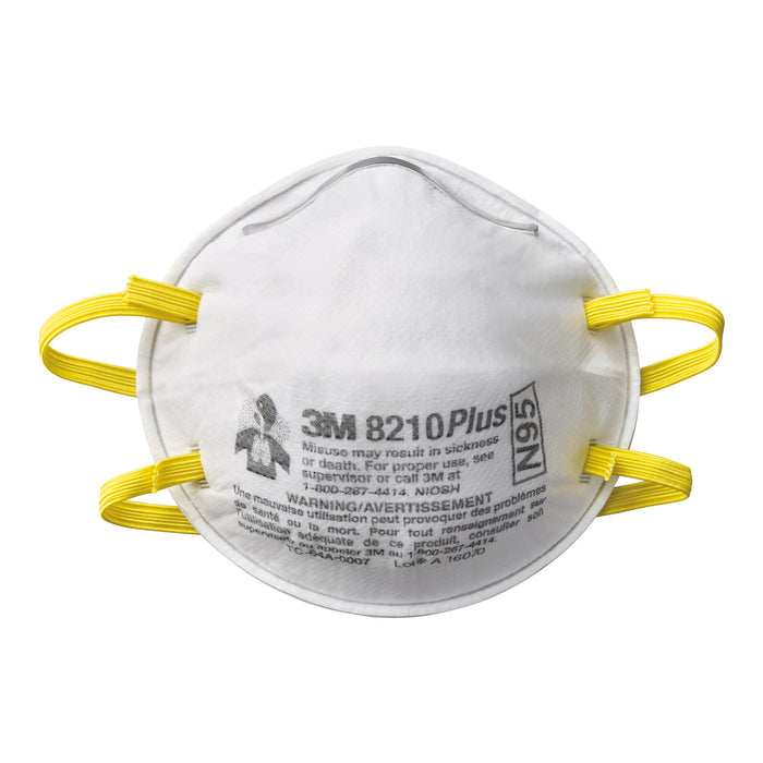 3M Performance Disposable Paint Prep Respirator N95 Particulate,8210PP10-C