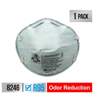 3M Household Cleanser Odor Respirator, 8246H1-C, 1 each/pack