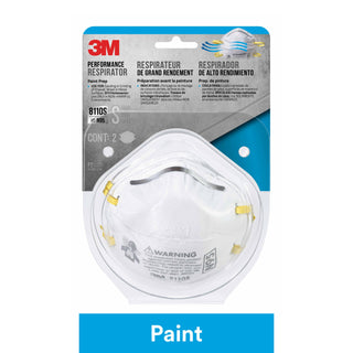 3M Performance Paint Prep Respirator N95 Particulate, 8110SP2-DC, SizeSmall