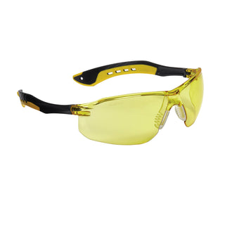 3M Flat Temple Eyewear Anti-Scratch, 47013H1-DC, Black/Yellow, Amber
Lens