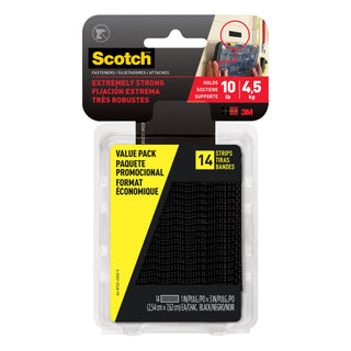 Scotch Extreme Fastener Mounting Strips Value Pack RF6731-VPESF, 1 in x3 in