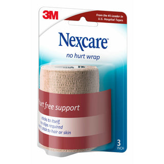 Nexcare No Hurt Wrap NHT-3, 3 in x 2.2 yd (76,2 mm x 2 m) Unstretched