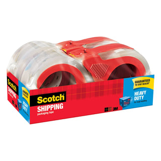 Scotch® Heavy Duty Shipping Packaging Tape 3850-4-2RD, 1.88 in x 54.6 yd