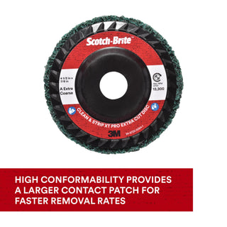 Scotch-Brite Clean and Strip XT Pro Extra Cut Disc, XC-DC, A/O Extra
Coarse