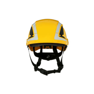 3M SecureFit Safety Helmet, X5002X-ANSI,  Yellow, 1Ea/Box