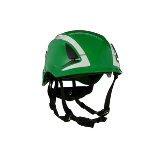 3M SecureFit Safety Helmet, X5004X-ANSI,  Green, 1Ea/Box