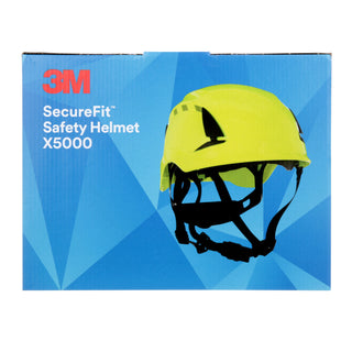 3M SecureFit Safety Helmet, X5004VX-ANSI,  Green, vented, 1Ea/Box