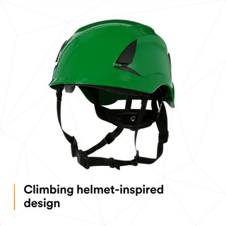 3M SecureFit Safety Helmet, X5004-ANSI,  Green